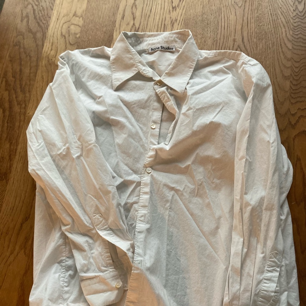 White Acne Studios Shirt, S (oversized)